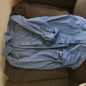 Cute blue jean flaned